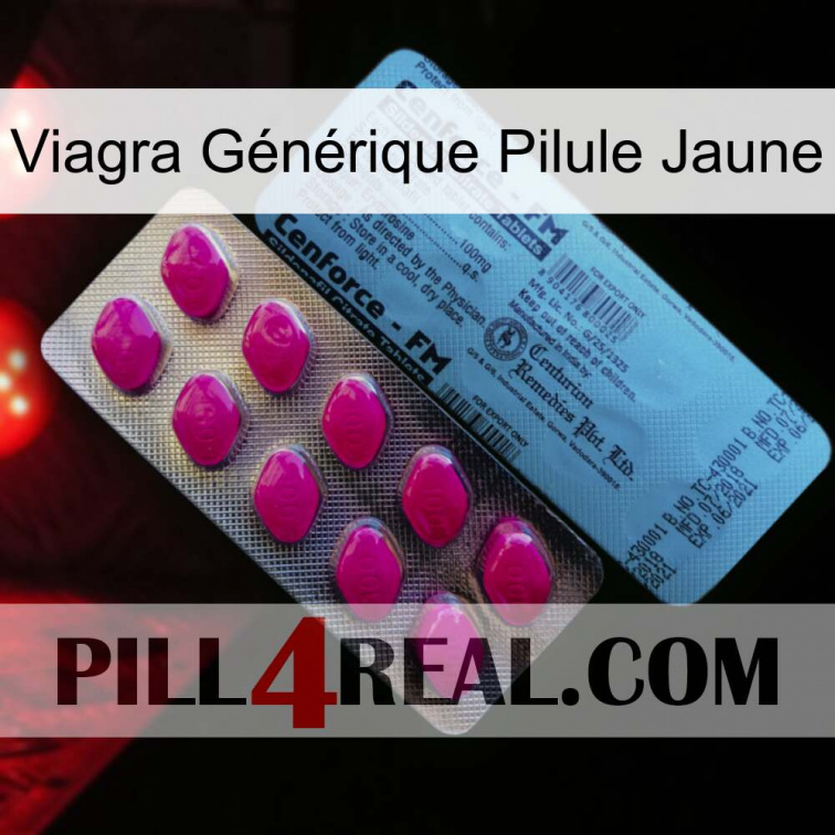 Viagra Générique Pilule Jaune 35